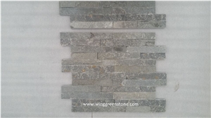 Grey Slate Cultured Stone,Stacked Stone Wall Panel