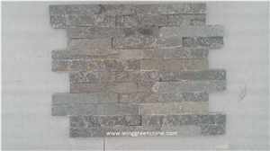 Grey Slate Cultured Stone,Stacked Stone Wall Panel