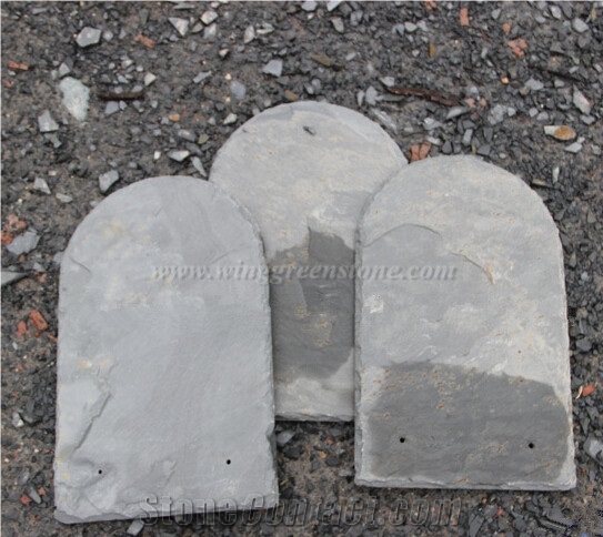 Grey Slate Roof Tile, Irregular Slate Roof
