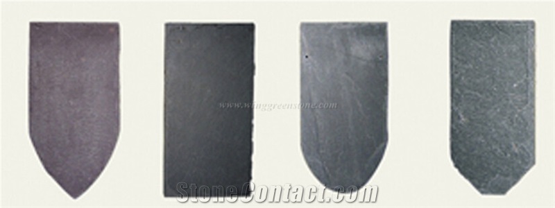 Grey Slate Roof Tile, Irregular Slate Roof