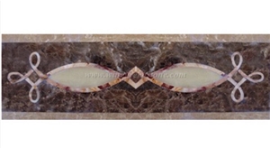 Marble Waterjet Border, Rectangle Border Marble Waterjet Border, Rectangle Border