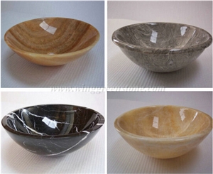 Red Onyx Oval Wash Sink, Round, Rectangle