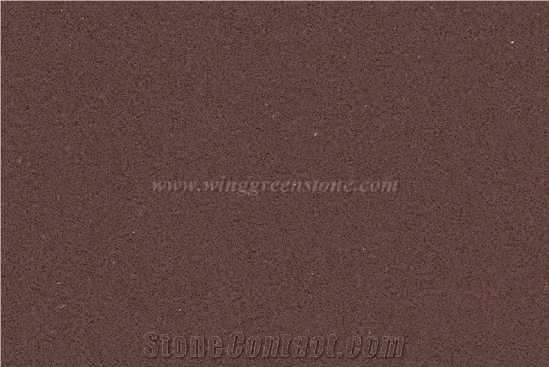 South Africa Dark Brown Artificial Quartz Stone