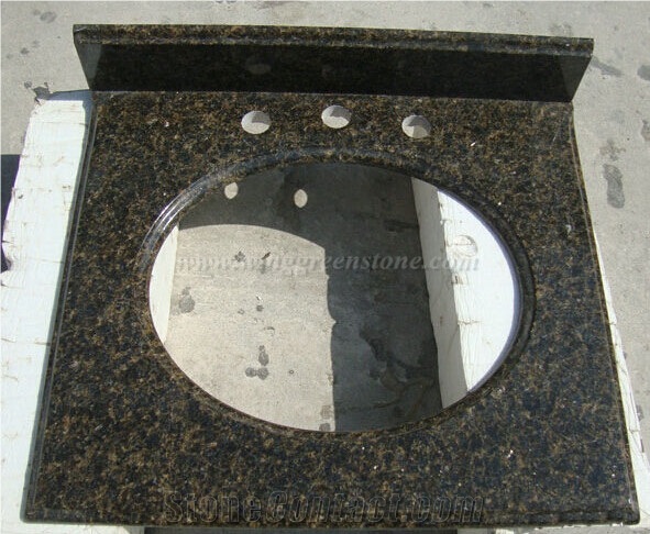 Ubatuba Granite Countertop, Custom Countertop