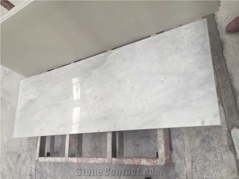 Bianco Carrara Marble Table Tops