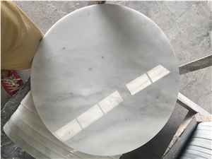 Bianco Carrara Marble Table Tops