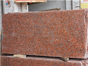 Cut to Size Chinese Maple Red Granite Slabs