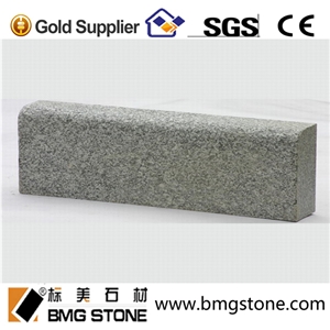 Outdoor Grey Flamed G654 Granite Kerbstone