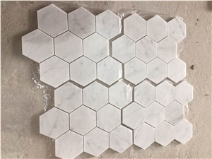 White Marble Mosaic Stone Mosaic Tiles