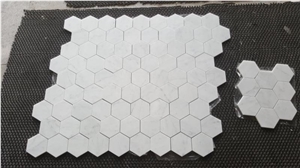White Marble Mosaic Stone Mosaic Tiles