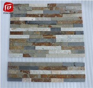 Colorful Slate Multi Rustic Culture Stone Panels