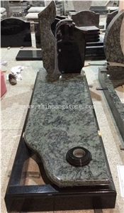 Tree Design Multicolor Granite Single Monument