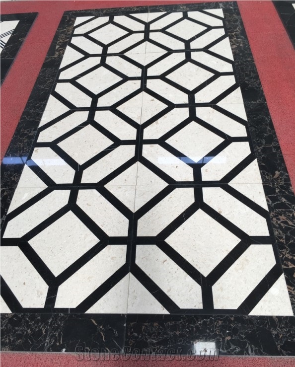 Marble Waterjet Medallion Patterns / Composite Waterjet