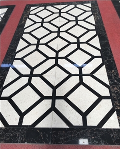 Marble Waterjet Medallion Patterns / Composite Waterjet