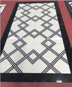 Marble Waterjet Medallion Patterns / Composite Waterjet