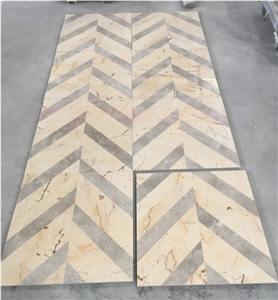 Marble Waterjet Medallion Patterns / Composite Waterjet
