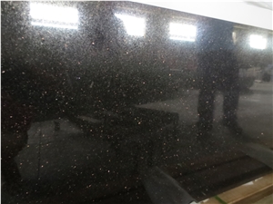 Indian Black Galaxy Polished Gangsaw Slab for Kitc Indian Black Galaxy Polished Gangsaw Slab for Kitc