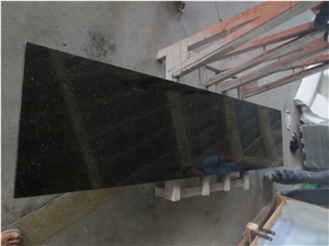 Indian Black Galaxy Polished Gangsaw Slab for Kitc