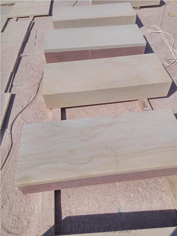 China Sandstone Garden Steps Outdoor Staircases
