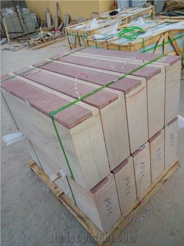China Sandstone Garden Steps Outdoor Staircases