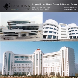 Nano Glass Cutting Size for Exterior Wall Cladding