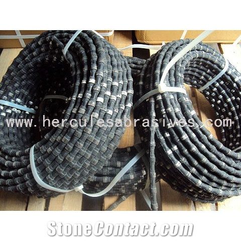 11.5Mm Rubber Diamond Wire For Sandstone Quarry