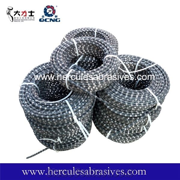 11.5Mm Rubber Diamond Wire Saws For Granite Quarry