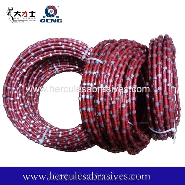 Abrasive Saw Diamond Wire For Cutting Marble