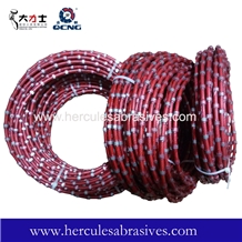 Abrasive Saw Diamond Wire For Cutting Marble