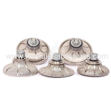 Diamond Profile Wheel Vacun Brazed Manul Wheel