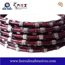 Plastic Diamond Wire Saw For Block Dressing, Shaping
