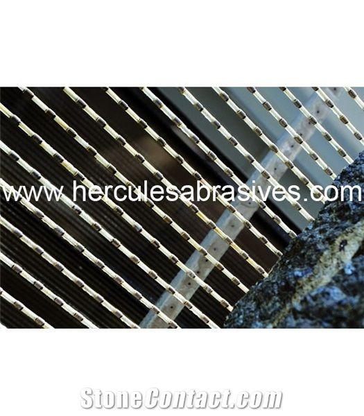 Plastic Diamond Wire Saw For Granite Slabs Cutting