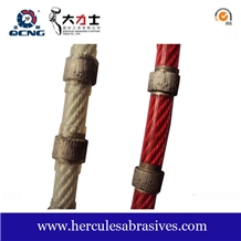 Plastic Diamond Wire Saw For Marble/Travertine