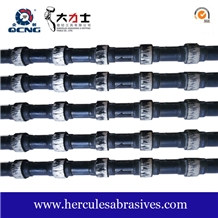 Rubber Diamond Wire Cutting Rope For Quarrying