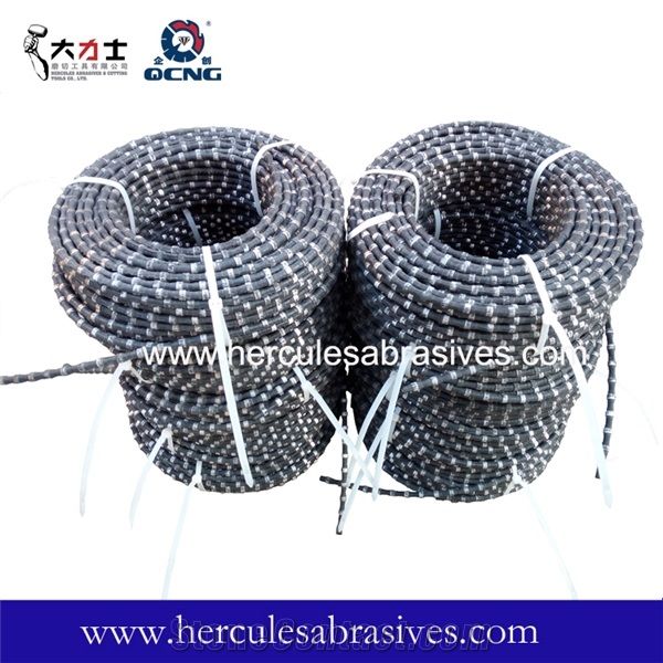 Rubber Diamond Wire Saw Diamond Wire Ropes