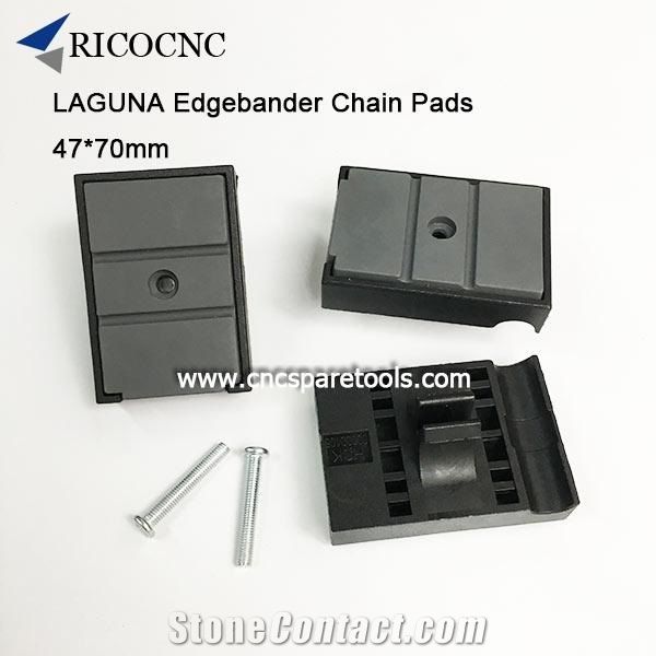 47x70mm Laguna Edgebanding Machine Track Pads