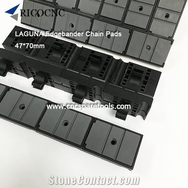 47x70mm Laguna Edgebanding Machine Track Pads