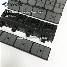47x70mm Laguna Edgebanding Machine Track Pads
