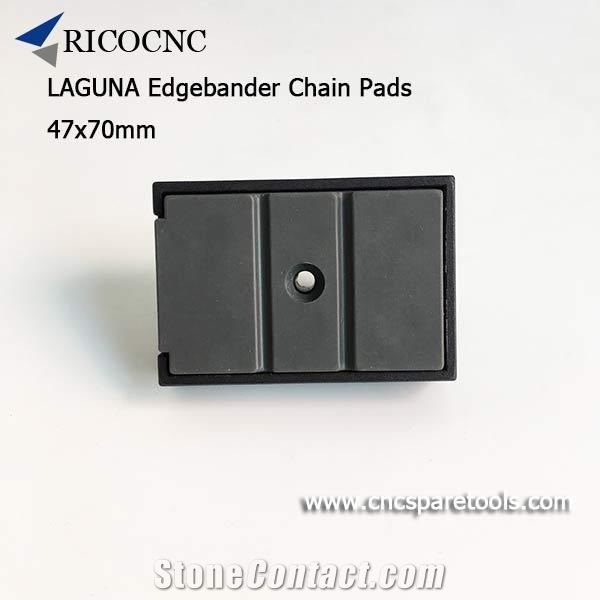 47x70mm Laguna Edgebanding Machine Track Pads