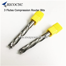 Carbide Three Flutes Compression Router Bits