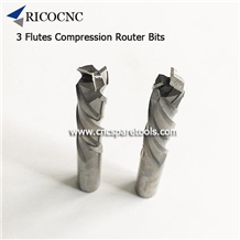 Carbide Three Flutes Compression Router Bits
