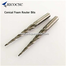 Conical Foam Router Bit Tapered Foam Milling Tool Conical Foam Router Bit Tapered Foam Milling Tool