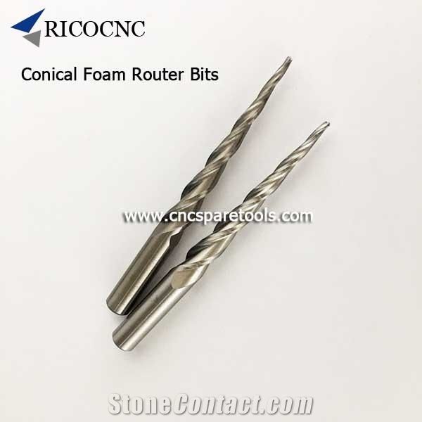 Conical Foam Router Bit Tapered Foam Milling Tool
