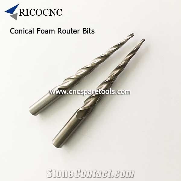 Conical Foam Router Bit Tapered Foam Milling Tool