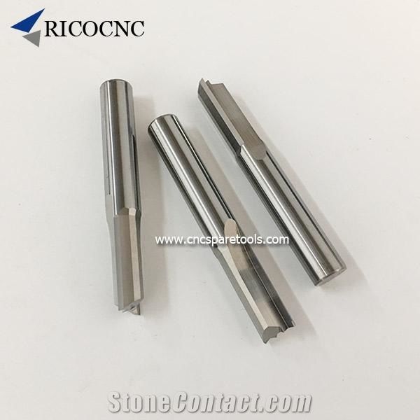 Double Flutes Straight Tipped Plunge Router Bits