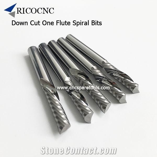 Down Cut Spiral Router Bits for Acrylic Cutting