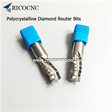 Polycrystalline Diamond Router Bit Pcd Cutter Tool