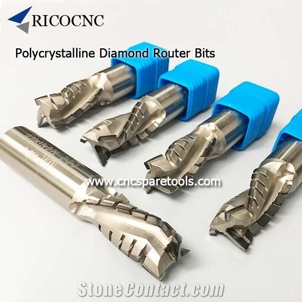 Polycrystalline Diamond Router Bit Pcd Cutter Tool