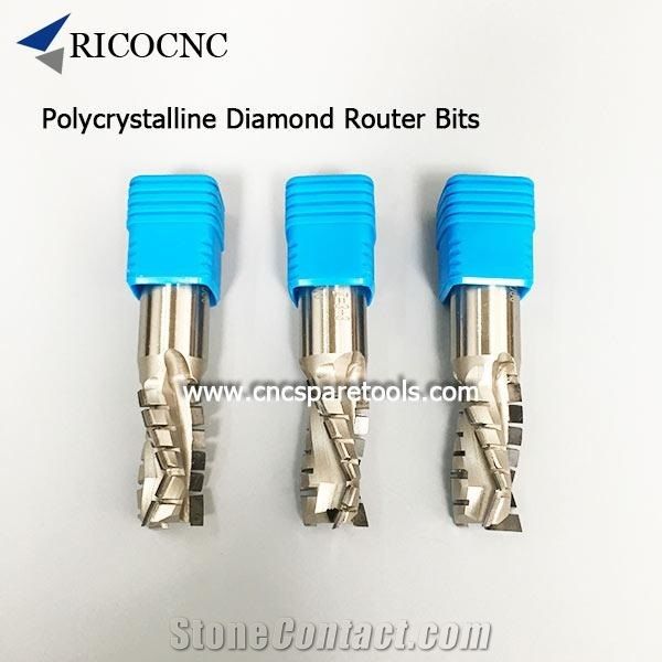 Polycrystalline Diamond Router Bit Pcd Cutter Tool
