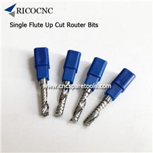 Single Flute Spiral Cnc Router Bit for Woodworking